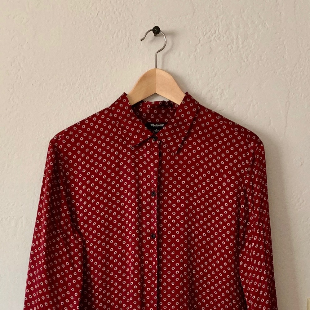 MADEWELL- pijama silk style shirt